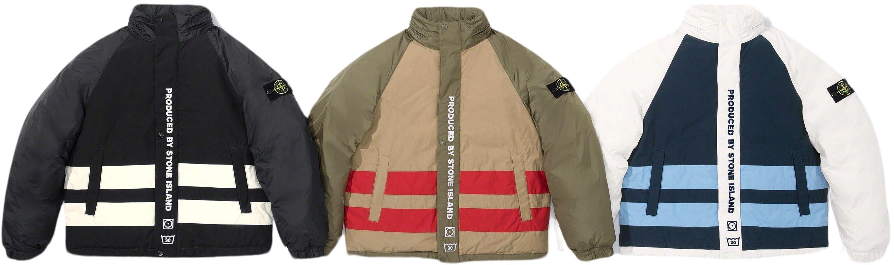 Supreme®/Stone Island® Reversible Down Puffer Jacket view 32